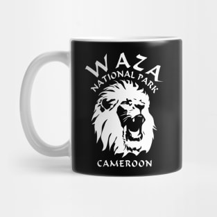 Lions Of Waza National Park - Cameroon Mug